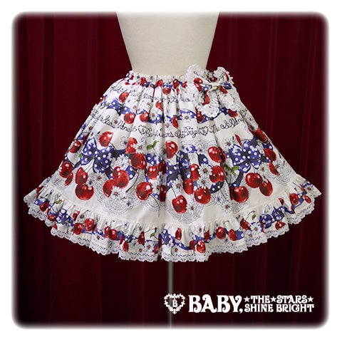 Cherry Rendezvous ~BABY CHERRY Beginning of Love~ Skirt by Baby