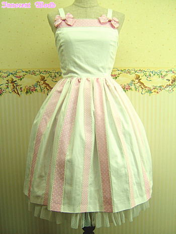 日*5様 初期 Innocent World 水玉フロッキーJSK Polka Dot Ribbon JSK by Innocent World