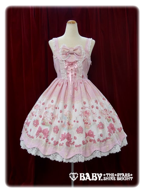 My Sweet Mates Kumya Strawberry & Lace Millefeuille Judy JSK by