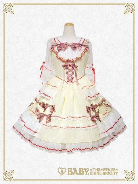 Little Girlish Sweet Ribbon JSK by Baby, the Stars Shine Bright