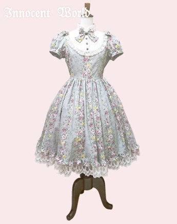 Shoulder Ribbon Standing Collar OP by Innocent World