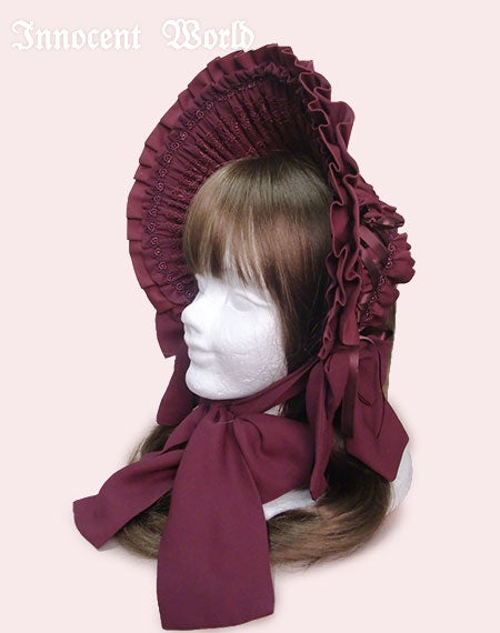 Side Lace Up Bonnet by Innocent World