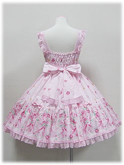 angelic pretty tiara rose　スカート　ピンク Tiara Rose Tiered JSK by Angelic Pretty