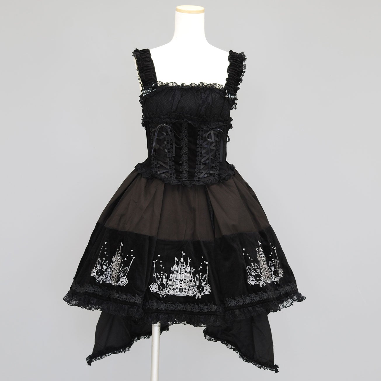 FRILL Bunny Velour OP by h.NAOTO
