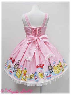 ワンピース Angelic Pretty Honey Cake JSK Honey Cake Switching JSK by Angelic Pretty