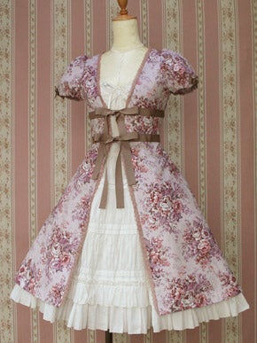 Classical Bouquet Over OP by Victorian Maiden