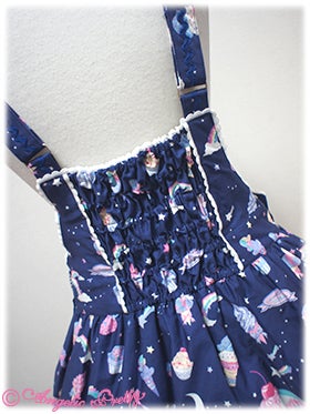 Milky Planet Salopette by Angelic Pretty