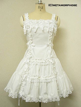 Lace Ribbon 3 Tier JSK by Metamorphose Temps de Fille