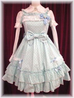 Polka Dot Sherbet JSK by Angelic Pretty