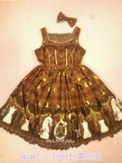 Chess Chocolate JSK Set by Angelic Pretty