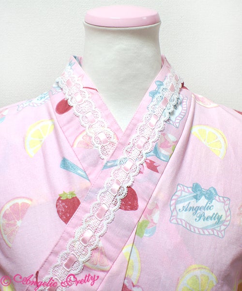 Dreamy Parfait Yukata Set by Angelic Pretty
