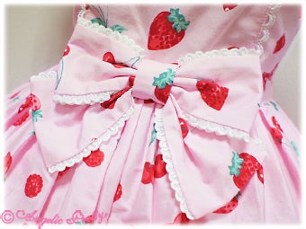 Angelic Pretty Strawberry Parlour ワンピース Strawberry Parlour OP by Angelic Pretty