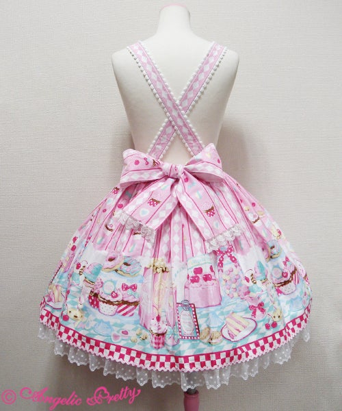 Diner Doll Skirt by Angelic Pretty