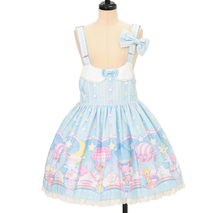 2015 Lucky Bag】Cotton Candy Shop Salopette Set by Angelic Pretty
