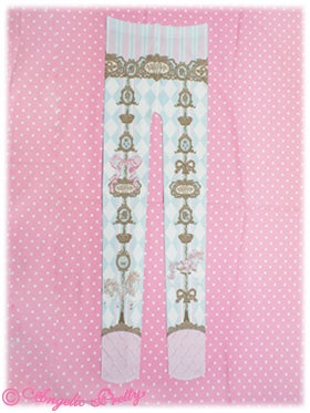 Angelic Pretty Into a Dream Carnival 3点 Day Dream Carnival Tights (132KS8-7445) by Angelic Pretty