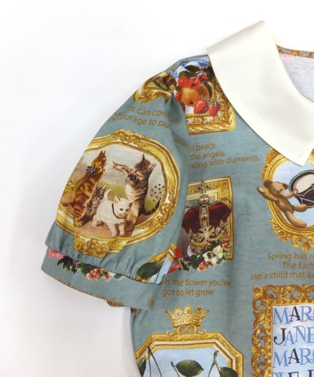 Anniversary Frame Puff Sleeve OP by Jane Marple