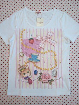 エ*8様 Emily Temple Cute ティーパーティープリント ジャンパ Cat Tea Party Print Cutsew by Emily Temple Cute