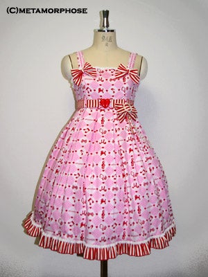 Girly Note High Waist JSK by Metamorphose Temps de Fille