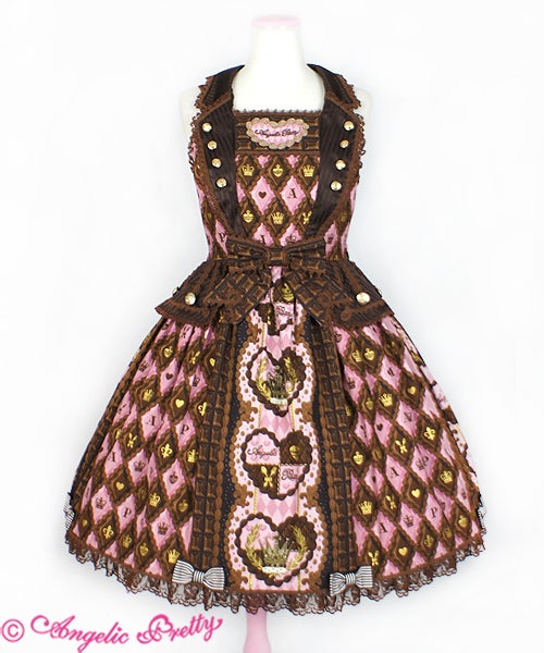 Queen Chocolate JSK by Angelic Pretty