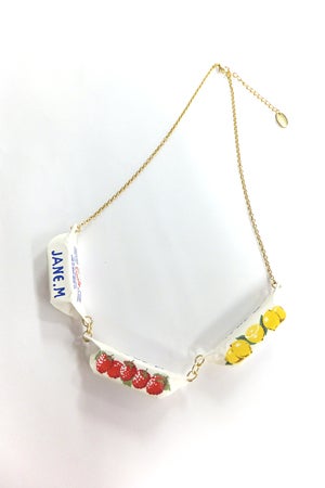 Candy Paper Necklace by Jane Marple