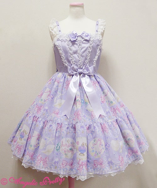 Jewel Marine Tiered JSK by Angelic Pretty