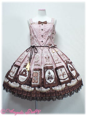 Musee du Chocolat Switching JSK by Angelic Pretty