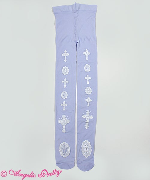 Heavenly Cross Tights by Angelic Pretty