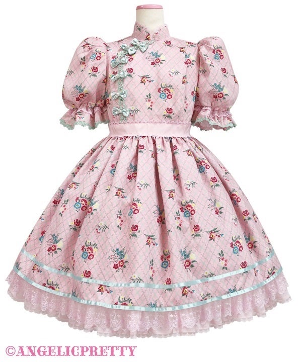 MTO] China Doll OP Set [Angelic Pretty x KEITAMARUYAMA] by Angelic