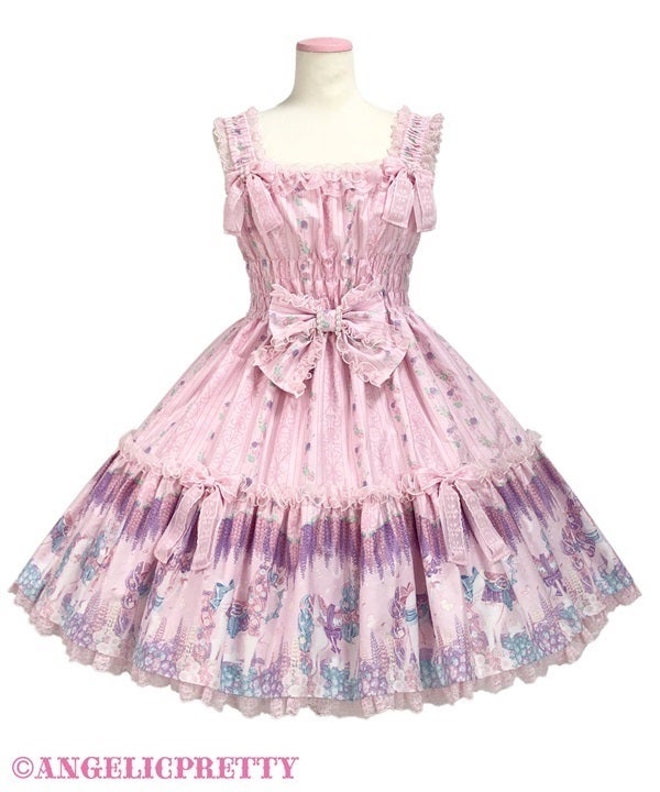 Into a Dream Carnival Shirring JSK by Angelic Pretty