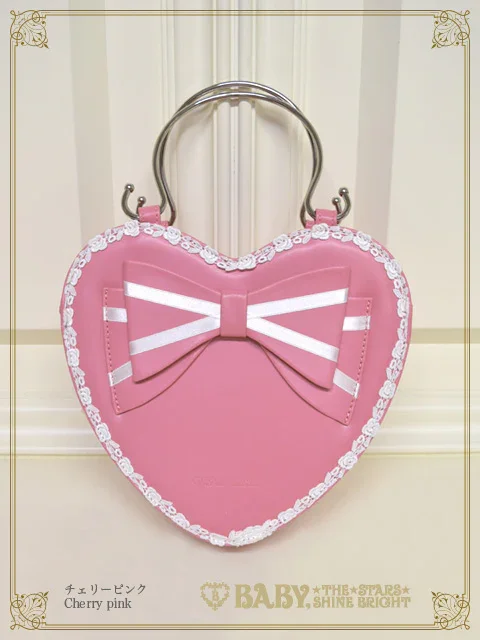 リボンハートバッグ Ribbon Heart Bag (2024 2nd release) by Baby, the Stars Shine Bright