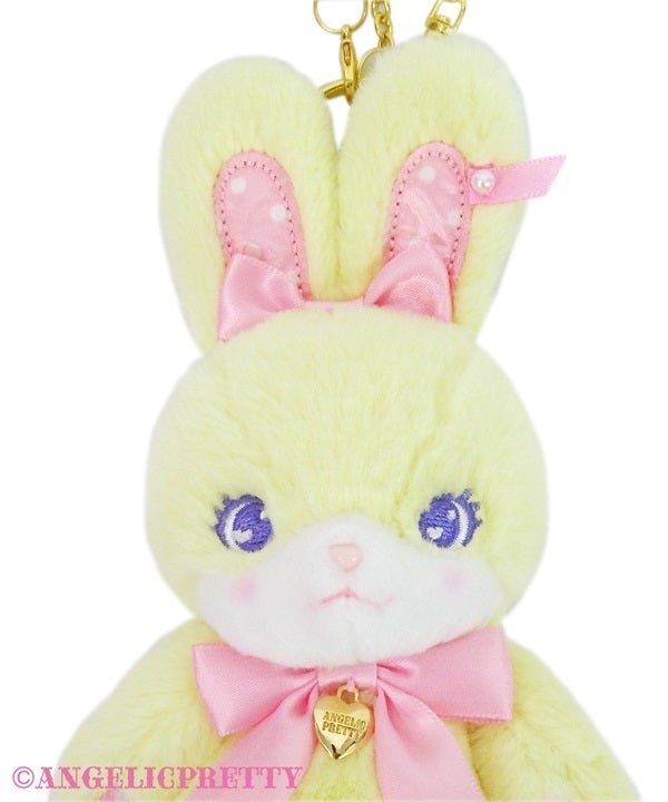 Lovely Lyrical Bunny Plush Charm (2024) by Angelic Pretty
