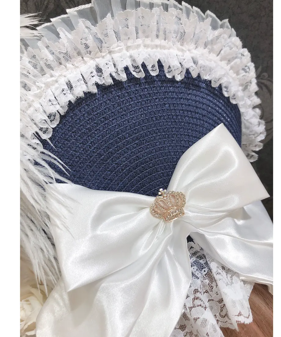 Straw Bonnet by Triple Fortune