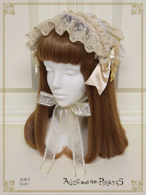 ALICE and the PIRATESのヘッドドレス Wonder About You in the Silent Moonlit Night Headdress by Alice