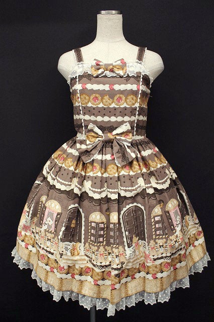 Sweet Cream House JSK and Barrette Set by Angelic Pretty
