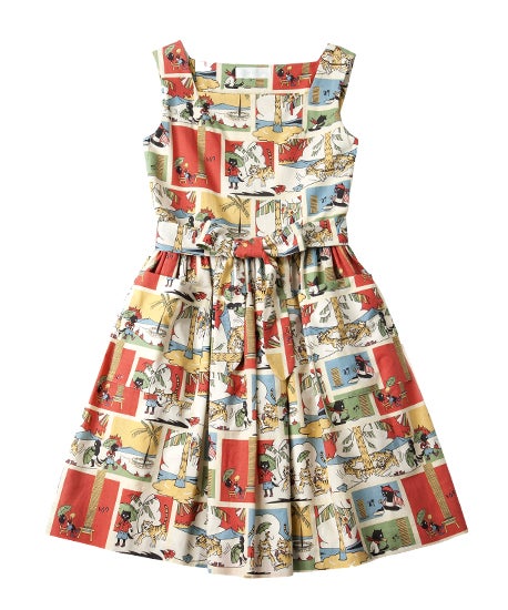 Little Cat Sambo Square JSK by Jane Marple