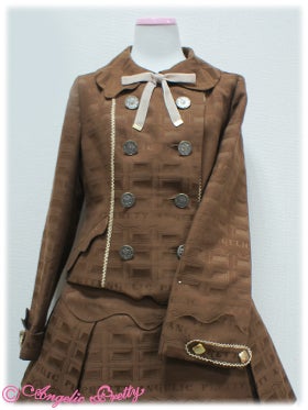 Melty Royal Chocolate Jacket by Angelic Pretty