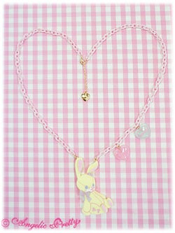 Fantasy Lyrical Bunny Necklace by Angelic Pretty