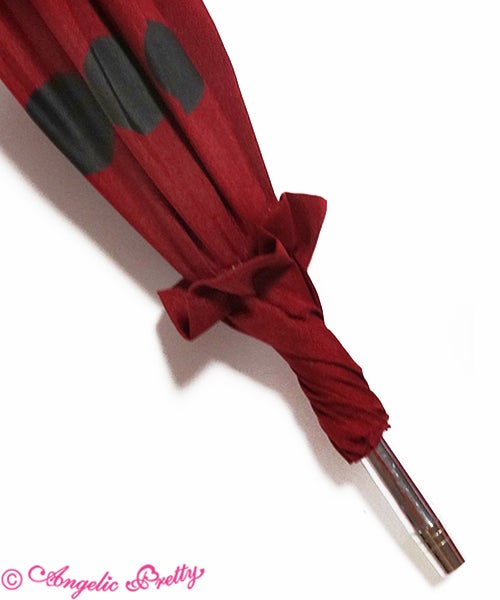 Dolly Dot Print Umbrella by Angelic Pretty