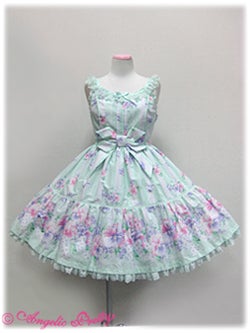 Sugar Pansy Tiered JSK by Angelic Pretty