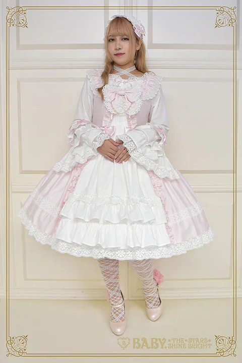Pure Pearl Bouquet JSK by Baby, the Stars Shine Bright