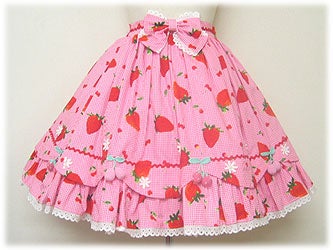 Sweet Berry Skirt (2006) by Angelic Pretty