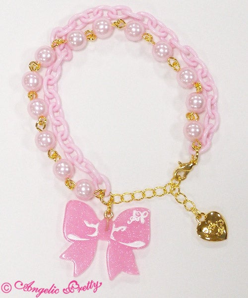 Candy Ribbon Bracelet by Angelic Pretty