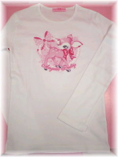 Milky-chan the Fawn Long Sleeve T Shirt by Angelic Pretty