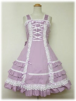 Triple Frill JSK (Solid) (2007) by Angelic Pretty