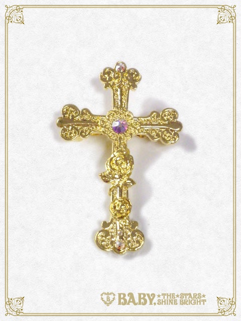 BABY,THE～ St.Mary Holy Card バレッタ&リング St. Mary Holy Card Barrette by Baby, the Stars Shine Bright