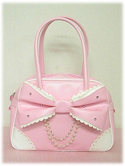 Jewelry Ribbon Boston Bag (2008) by Angelic Pretty