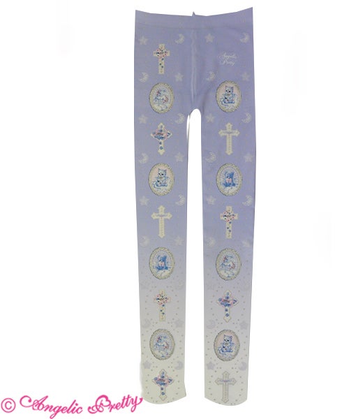 Milky Cross Tights (2015 3rd Release) by Angelic Pretty