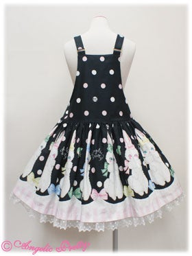 Marshmallow Bunny Salopette by Angelic Pretty