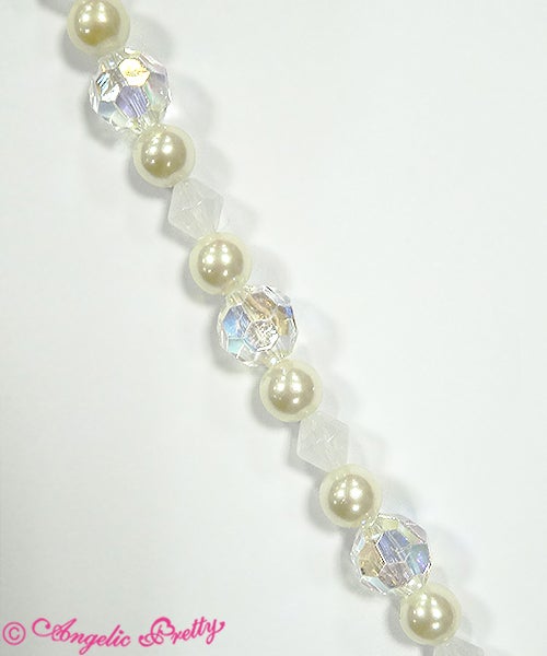 Brilliant Cross Necklace by Angelic Pretty