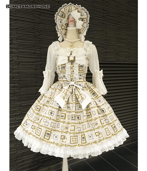 morphose classicframeバッスルJSK Classic Frame Bustle JSK by Metamorphose Temps de Fille